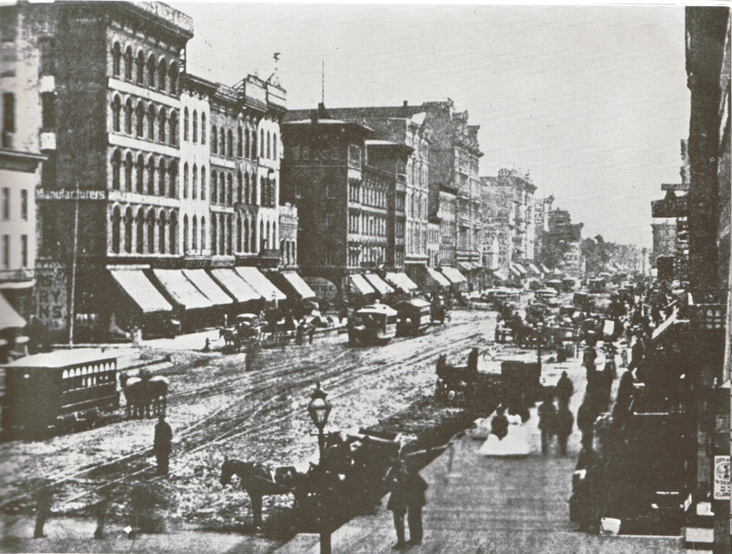 State Street, Chicago, 1870s